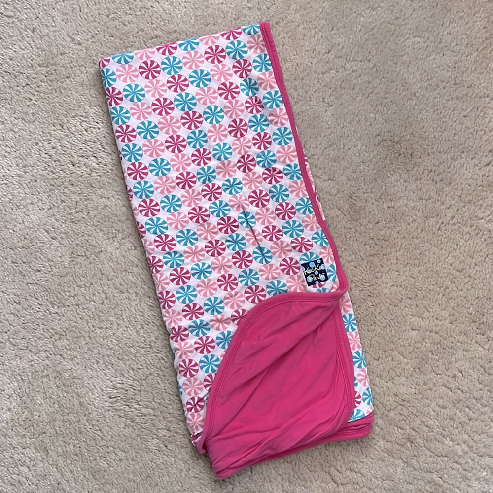 Kickee Pants double layer vintage swaddle blanket